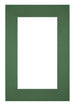 Passe-Partout Photo Frame Size 62x93 cm - Photo Size 50x80 cm - Green Forest