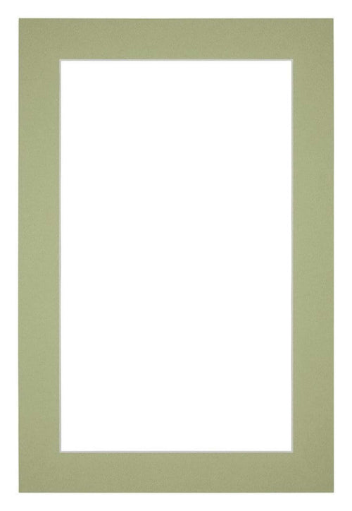Passe-Partout Photo Frame Size 62x93 cm - Photo Size 55x85 cm - Mint green