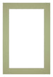 Passe-Partout Photo Frame Size 62x93 cm - Photo Size 55x85 cm - Mint green