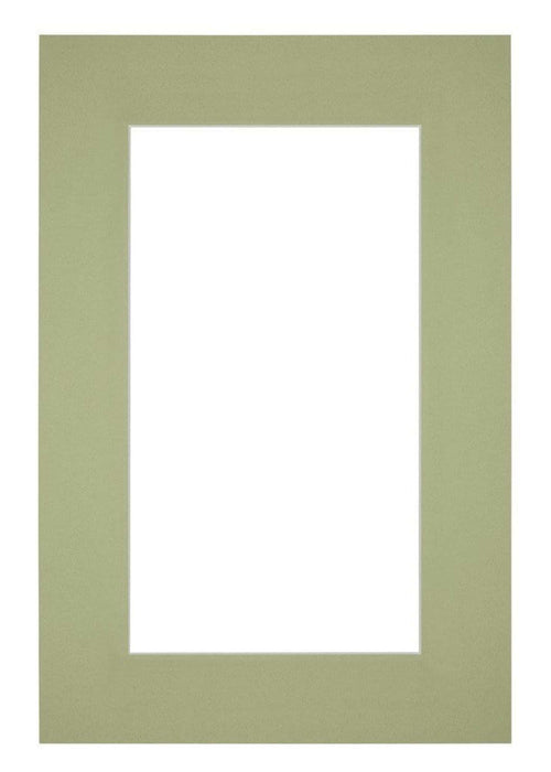Passe-Partout Photo Frame Size 62x93 cm - Photo Size 50x80 cm - Mint green