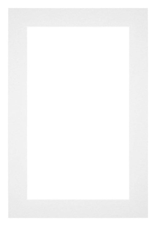 Passe-Partout Photo Frame Size 62x93 cm - Photo Size 55x85 cm - White