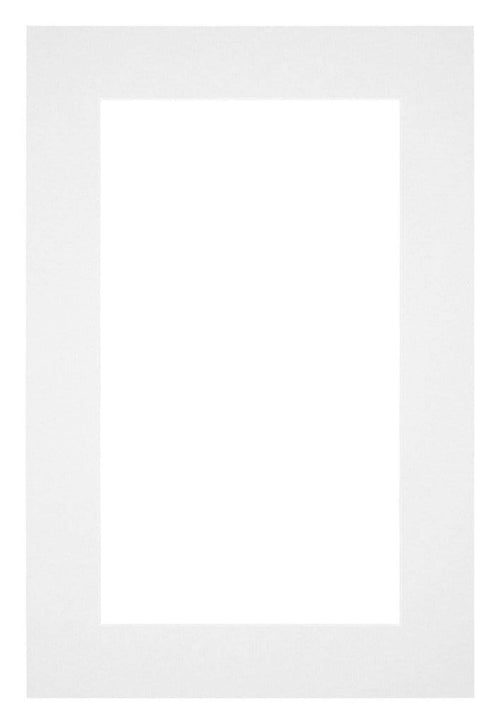 Passe-Partout Photo Frame Size 62x93 cm - Photo Size 50x70 cm - White