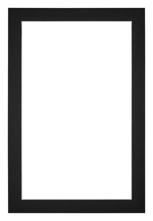 Passe-Partout Photo Frame Size 40x60 cm - Photo Size 35x55 cm - Black