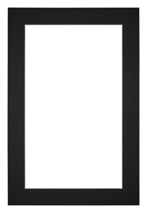 Passe-Partout Photo Frame Size 62x93 cm - Photo Size 55x85 cm - Black