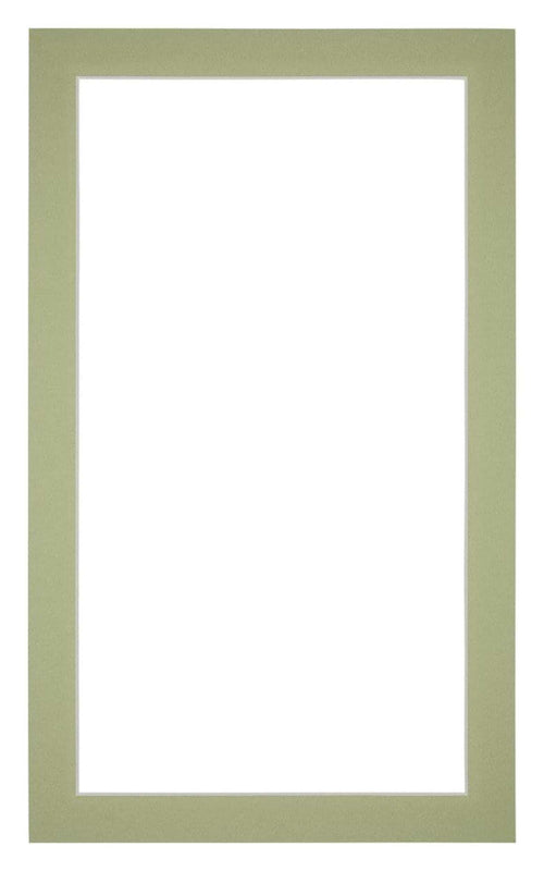 Passe-Partout Photo Frame Size 30x50 cm - Photo Size 25x45 cm - Mint green