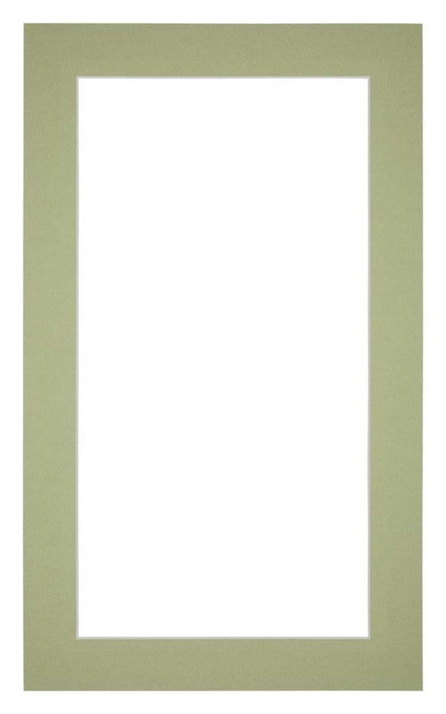 Passe-Partout Photo Frame Size 30x50 cm - Photo Size 20x30 cm - Mint green