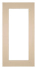 Passe-Partout Photo Frame Size 45x80 cm - Photo Size 40x55 cm - Beige
