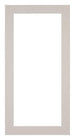 Passe-Partout Photo Frame Size 45x80 cm - Photo Size 40x70 cm - Gray Granite