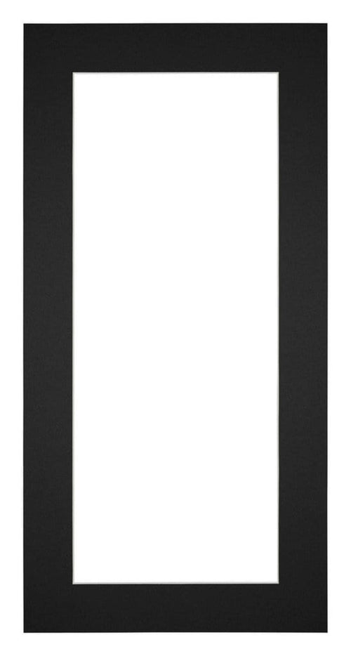 Passe-Partout Photo Frame Size 30x60 cm - Photo Size 20x50 cm - Black