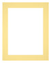 Passe-Partout Photo Frame Size 35x45 cm - Photo Size 25x35 cm - Yellow