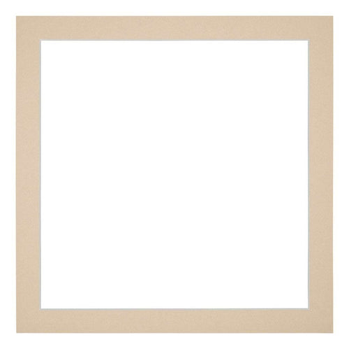 Passe-Partout Photo Frame Size 55x55 cm - Photo Size 50x50 cm - Beige