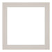 Passe-Partout Photo Frame Size 20x20 cm - Photo Size 13x13 cm - Gray Granite