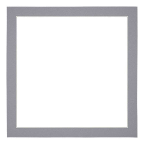 Passe-Partout Photo Frame Size 60x60 cm - Photo Size 55x55 cm - Gray