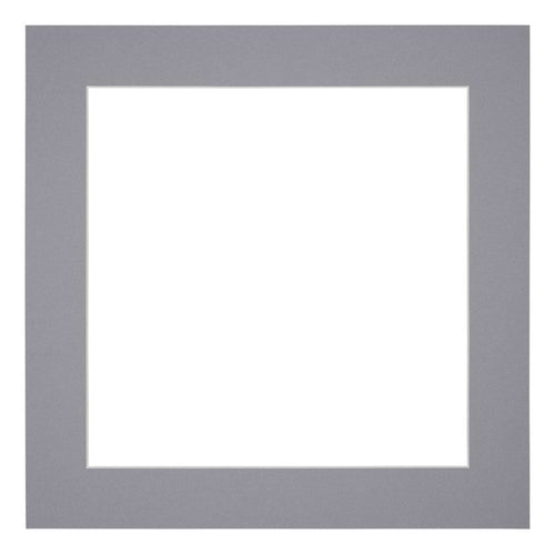 Passe-Partout Photo Frame Size 60x60 cm - Photo Size 50x50 cm - Gray