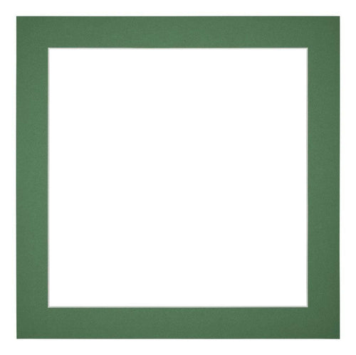 Passe-Partout Photo Frame Size 20x20 cm - Photo Size 13x13 cm - Green Forest