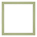 Passe-Partout Photo Frame Size 25x25 cm - Photo Size 20x20 cm - Mint green
