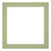 Passe-Partout Photo Frame Size 20x20 cm - Photo Size 13x13 cm - Mint green