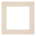 Passe-Partout Photo Frame Size 25x25 cm - Photo Size 13x13 cm - Tinted
