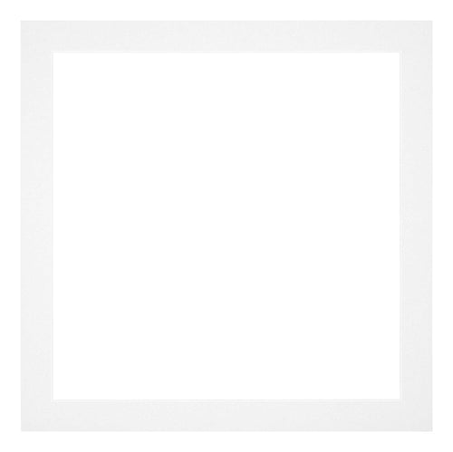 Passe-Partout Photo Frame Size 70x70 cm - Photo Size 65x65 cm - White