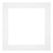 Passe-Partout Photo Frame Size 60x60 cm - Photo Size 50x50 cm - White