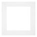Passe-Partout Photo Frame Size 45x45 cm - Photo Size 30x30 cm - White