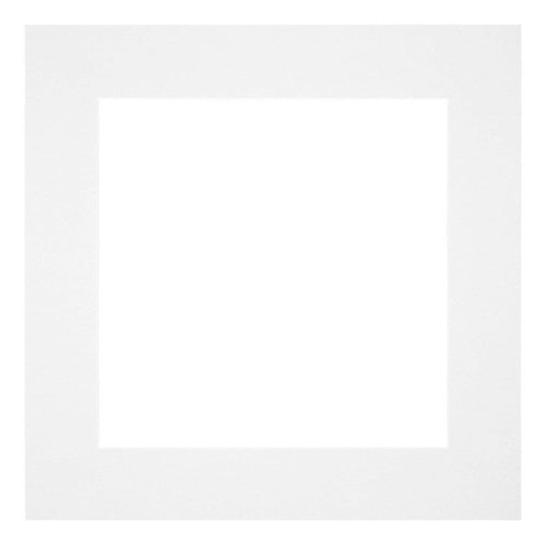 Passe-Partout Photo Frame Size 70x70 cm - Photo Size 55x55 cm - White
