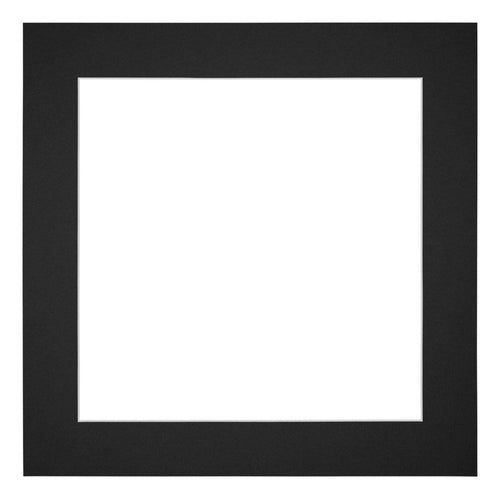 Passe-Partout Photo Frame Size 60x60 cm - Photo Size 50x50 cm - Black