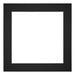 Passe-Partout Photo Frame Size 45x45 cm - Photo Size 35x35 cm - Black