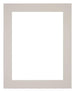 Passe-Partout Photo Frame Size 70x90 cm - Photo Size 60x80 cm - Gray Granite