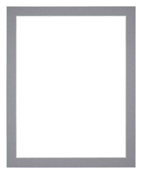 Passe-Partout Photo Frame Size 24x30 cm - Photo Size 18x24 cm - Gray