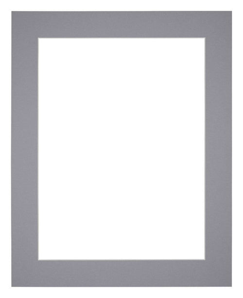 Passe-Partout Photo Frame Size 35x45 cm - Photo Size 25x35 cm - Gray