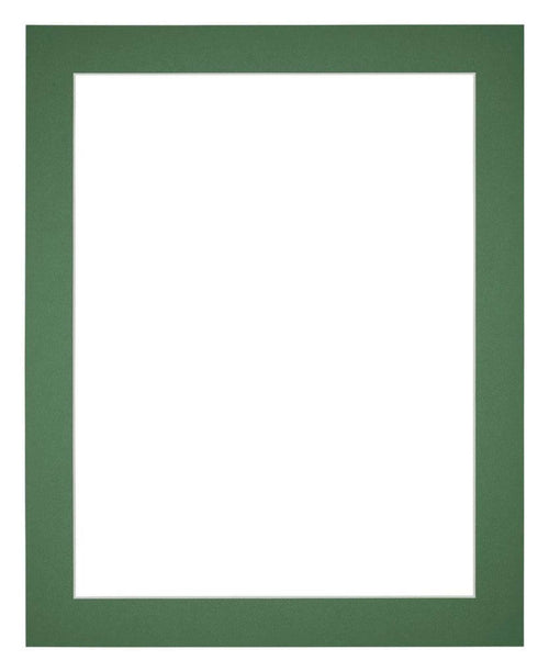 Passe-Partout Photo Frame Size 24x32 cm - Photo Size 18x24 cm - Green Forest