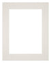 Passe-Partout Photo Frame Size 24x30 cm - Photo Size 13x18 cm - Light Gray