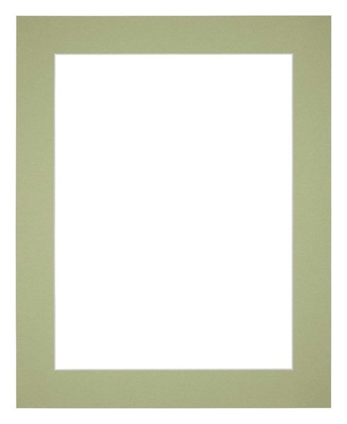 Passe-Partout Photo Frame Size 35x45 cm - Photo Size 25x35 cm - Mint green