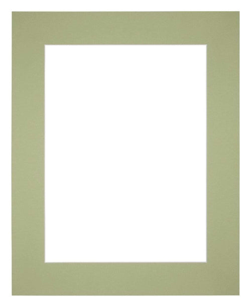 Passe-Partout Photo Frame Size 25x30 cm - Photo Size 13x18 cm - Mint green