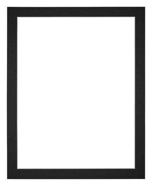 Passe-Partout Photo Frame Size 35x45 cm - Photo Size 30x40 cm - Black