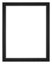 Passe-Partout Photo Frame Size 35x45 cm - Photo Size 30x40 cm - Black