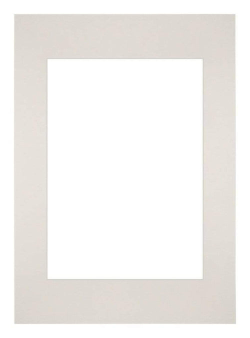 Passe-Partout Photo Frame Size 42x59,4 cm A2 - Photo Size 29,7x42 cm - Light Gray