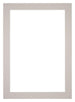 Passe-Partout Photo Frame Size 50x70 cm - Photo Size 40x60 cm - Gray Granite