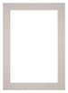 Passe-Partout Photo Frame Size 25x35 cm - Photo Size 15x20 cm - Gray Granite