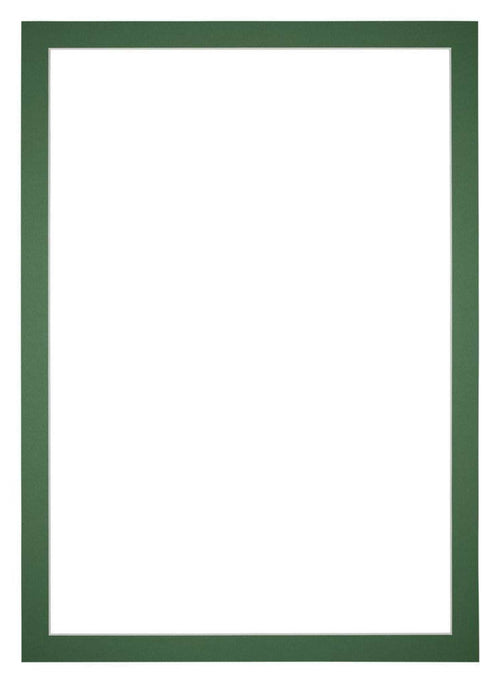 Passe-Partout Photo Frame Size 30x42 cm - Photo Size 25x35 cm - Green Forest