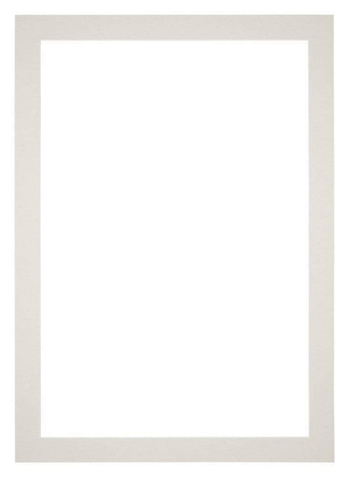 Passe-Partout Photo Frame Size 70x100 cm - Photo Size 61x91,5 cm - Light Gray