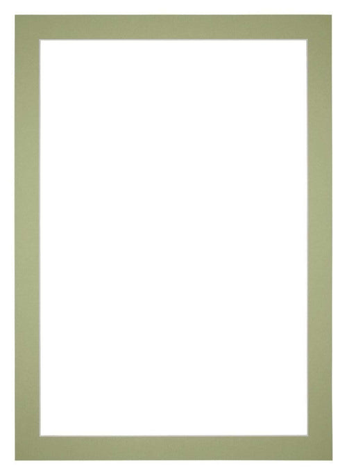 Passe-Partout Photo Frame Size 32x45 cm - Photo Size 20x40 cm - Mint green