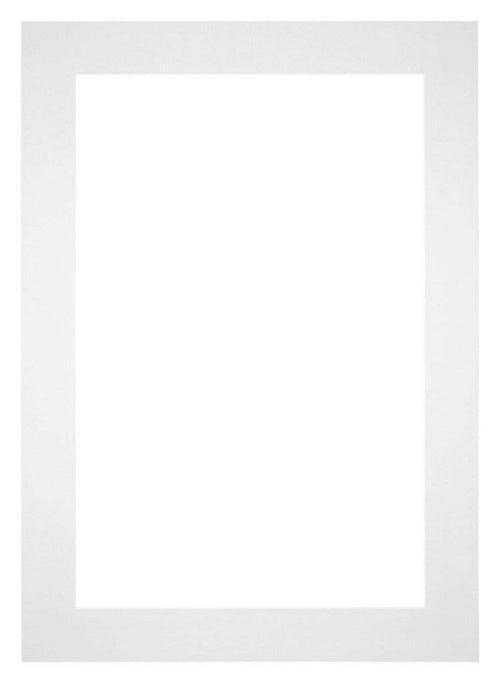 Passe-Partout Photo Frame Size 36x49 cm - Photo Size 20x30 cm - White