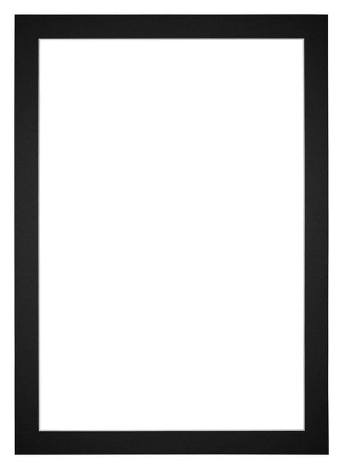 Passe-Partout Photo Frame Size 50x75 cm - Photo Size 45x65 cm - Black