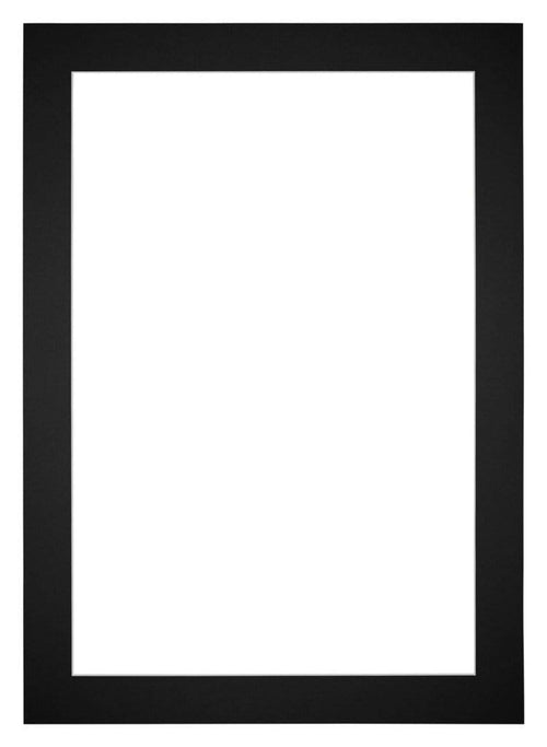 Passe-Partout Photo Frame Size 30x42 cm - Photo Size 20x30 cm - Black