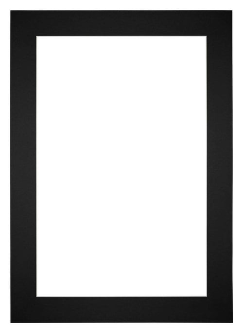 Passe-Partout Photo Frame Size 35x50 cm - Photo Size 20x30 cm - Black
