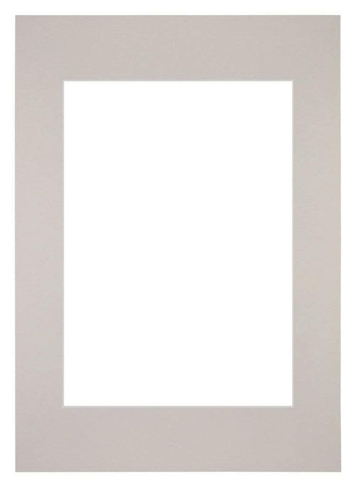 Passe-Partout Photo Frame Size 59,4x84 cm A1 - Photo Size 42x59,4 cm - Gray Granite