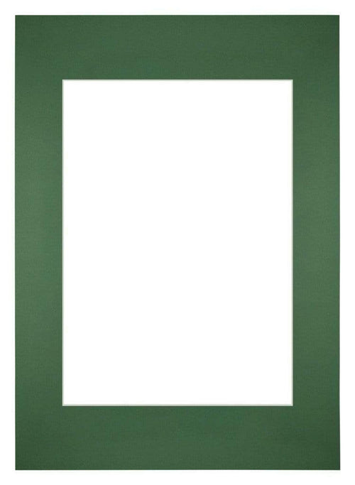 Passe-Partout Photo Frame Size 59,4x84 cm A1 - Photo Size 42x59,4 cm - Green Forest