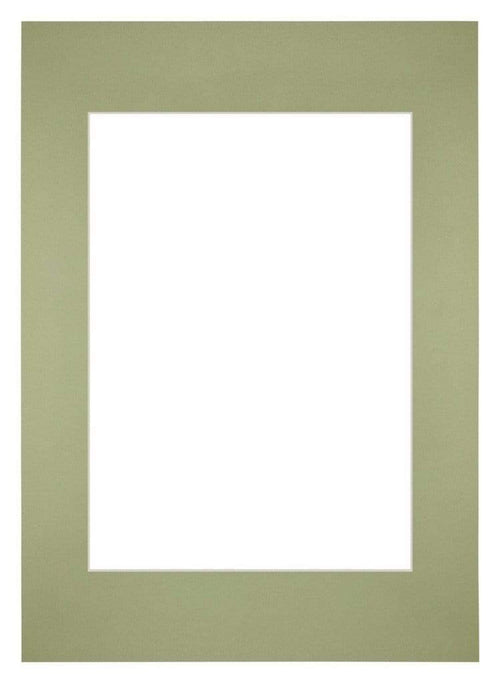 Passe-Partout Photo Frame Size 59,4x84 cm A1 - Photo Size 42x59,4 cm - Mint green
